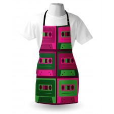 Cool Vintage Cassettes Apron