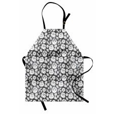 Nostalgic Monochrome Apron