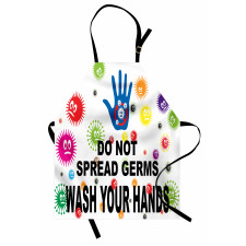 Do Not Spread Germs Apron