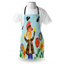 Rustic Scene Bird Friends Apron