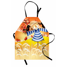 Autumn Field Birds Apron