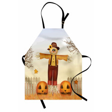 Carved Pumpkin Apron