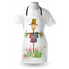 Smiling in Flowers Apron