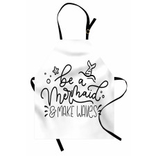 Marine Ornate Words Apron