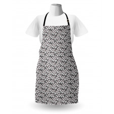 Abstract Poppy Boxes Art Apron