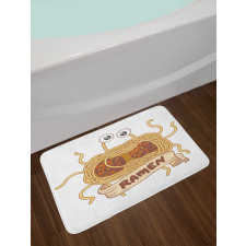 Flying Spaghetti Monster Bath Mat