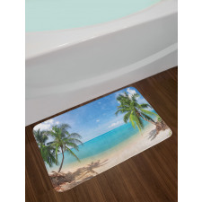 Panoramic View Beach Bath Mat