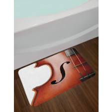 Macro Instrument Photography Bath Mat