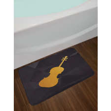 Instrument Silhouette Bath Mat