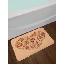 Latin American Folkloric Bath Mat