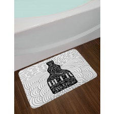 It's Time to Drink Beer Bath Mat