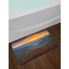 Picturesque Sunset NC Bath Mat