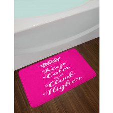 Climb Higher Queen Crown Bath Mat