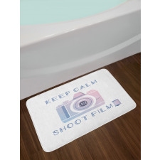 Shoot Film Camera Bath Mat