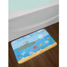 Save the Ocean Awareness Bath Mat