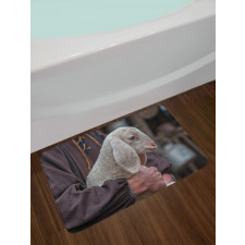 Baby Lamb Old Man Bath Mat