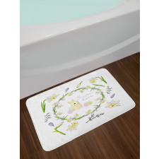 Innocent Easter Art Bath Mat