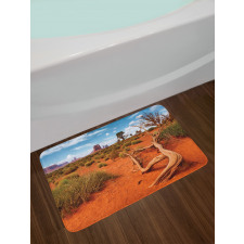 Arizona Valley Scenery Bath Mat