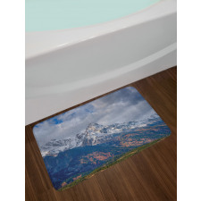 Snowy Scene Grand Teton Bath Mat