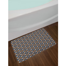 Geometrical Pattern Bath Mat