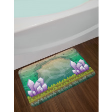 Underwater Game Platform Bath Mat