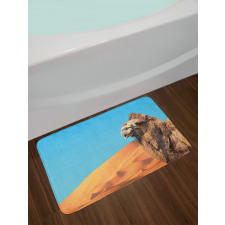 Camel Sand Dunes and Sky Bath Mat