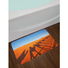 Camel Caravan Silhouette Bath Mat