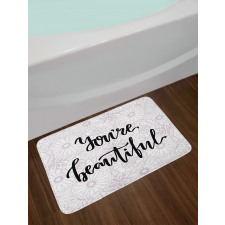 You are on Flowers Bath Mat