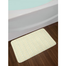 Summer Citrus Fruit Bath Mat