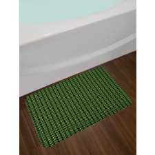 Triangular Geometric Star Bath Mat