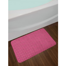 Ogee Motif in Colors Bath Mat