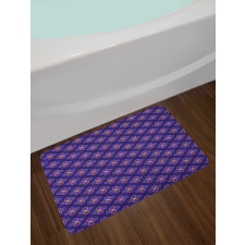 Rhombus with Circle Bath Mat