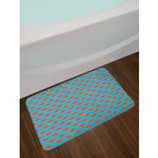 Triangular Slices and Seeds Bath Mat