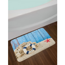 Beach Coastline Welcome Bath Mat