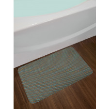 Symmetric Little Pattern Bath Mat