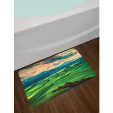 Tuscany Rolling Hills Bath Mat