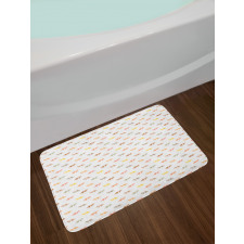 Colorful Savage Animal Pattern Bath Mat