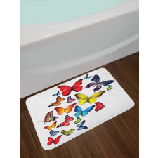 Joy Wildflowers Hiking Bath Mat