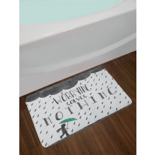 Worrying Solves Nothing Bath Mat