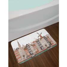 Netherlands Historic Art Bath Mat