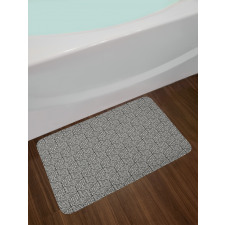 Cubic Forms Abstract Art Bath Mat