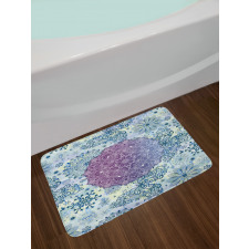 Eastern Motifs Ombre Bath Mat