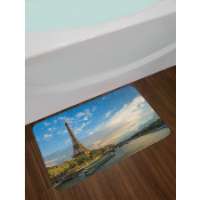 Sun Eiffel Tower Bath Mat