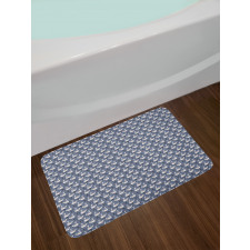 Delicate Lake Animal Lotus Bath Mat