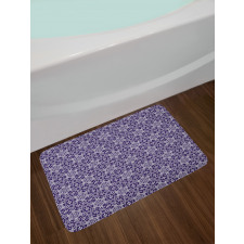 Mandala Inspired Floral Bath Mat