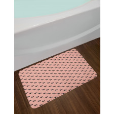 Wild Animal Hipster Bath Mat