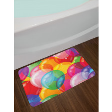 Balloons Fun Bath Mat