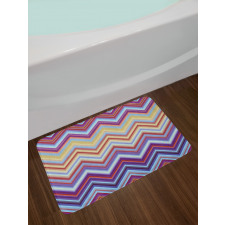 Chevron Small Strikes Bath Mat