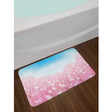 Cherry Blossom View Bath Mat