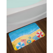 Summer Fun Bay Aerial Bath Mat